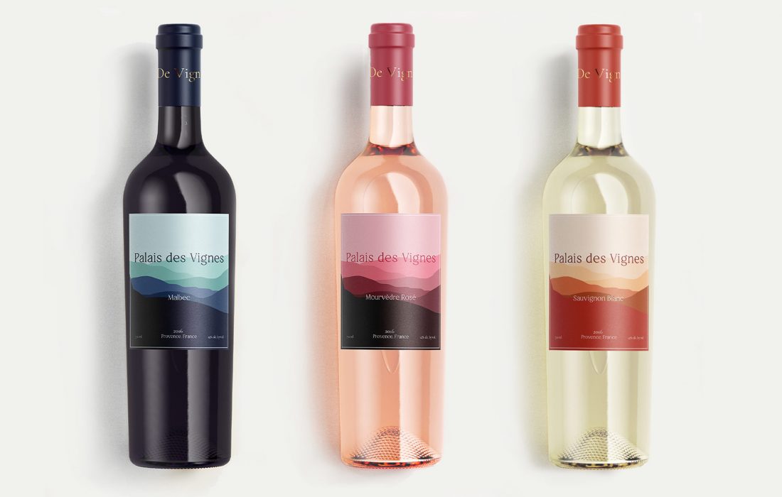 Palais des Vignes — Wine Bottle